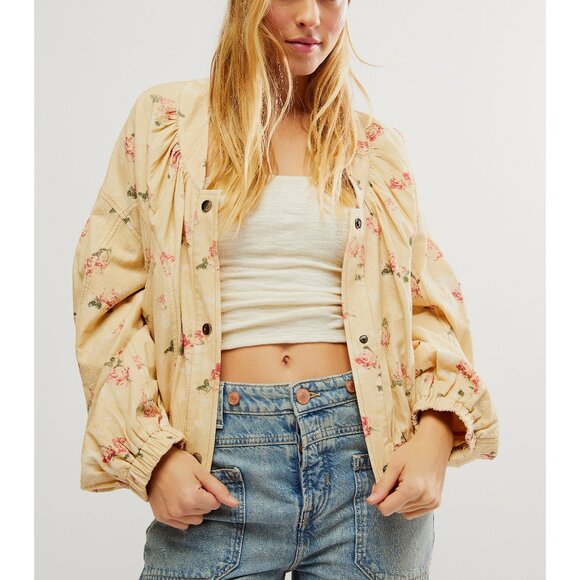 Free People Jackets & Blazers - FREE PEOPLE Rory Bomber Jacket / Warm Combo